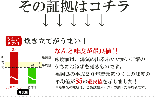 話題の美味しいお米！福岡県産【めし丸 元気つくし】　いいもの【あるファーム】九州